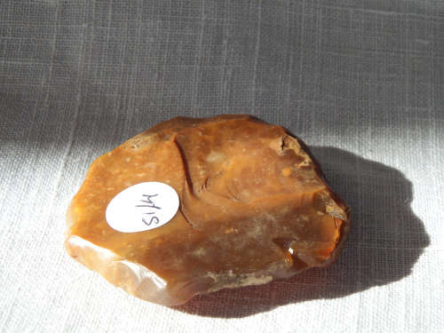 Lower Palaeolithic `Spoon scraper`/Flint slab. 300,000 - 200,000 years BCE -  Ref.# SI/4