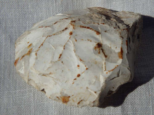 Neolithic Flint core or Spoon Scraper 4000 to 2500 BCE - Ref. # SI/9