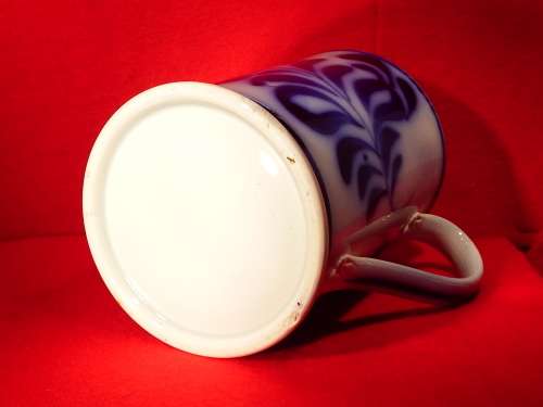 A very large earthenware ale/cider mug/tankard circa 1790  1830. Ref. C-94