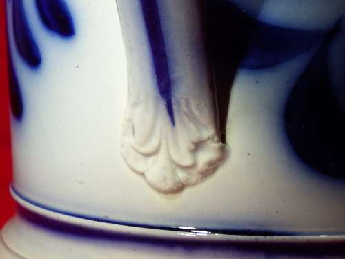 A very large earthenware ale/cider mug/tankard circa 1790  1830. Ref. C-94