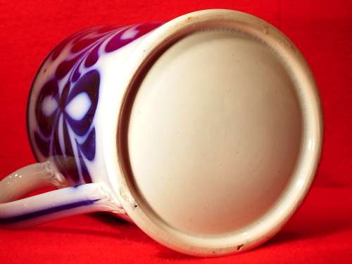 A very large earthenware ale/cider mug/tankard circa 1790  1830. Ref. C-94