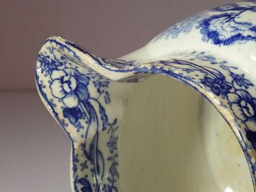 Early transfer printed Cream Jug Circa 1800-1820 Ref. J-27