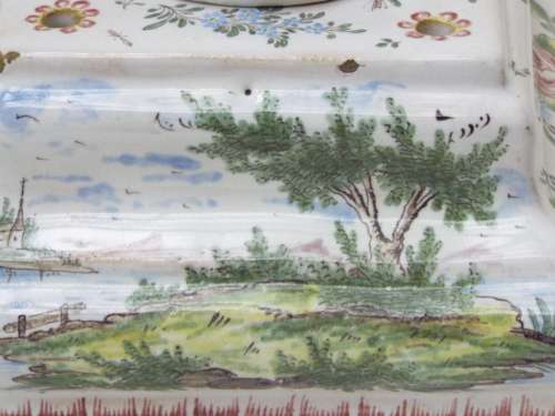 Antique Ceramic Inkstand signed and dated 1894. Ref. OR-37