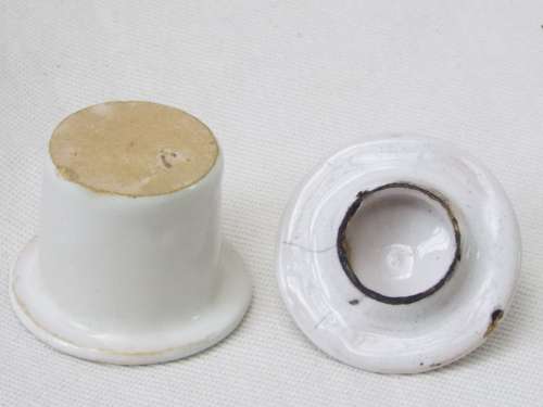 Antique Ceramic Inkstand signed and dated 1894. Ref. OR-37