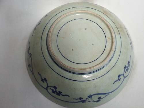 Antique Japanese ceramic Blue and White Bowl Edo period Late 17th Century Ref. B-28