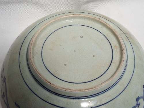 Antique Japanese ceramic Blue and White Bowl Edo period Late 17th Century Ref. B-28