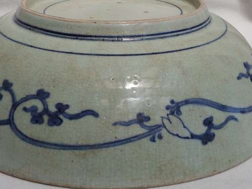 Antique Japanese ceramic Blue and White Bowl Edo period Late 17th Century Ref. B-28