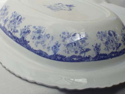 Antique Serving Dish, Mintons Chinese Marine pattern Circa 1830. Ref. B-31