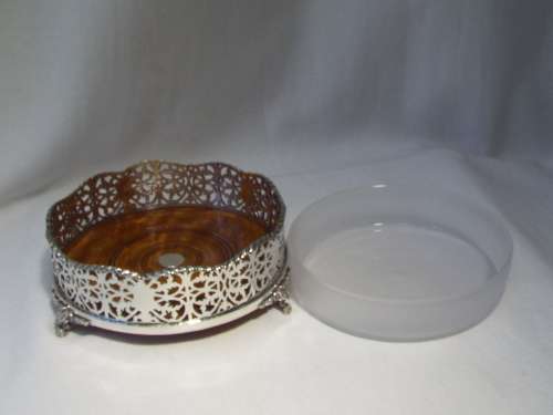 Antique Elkington Silver-Plated Cake Basket c1887. Ref.JW-16