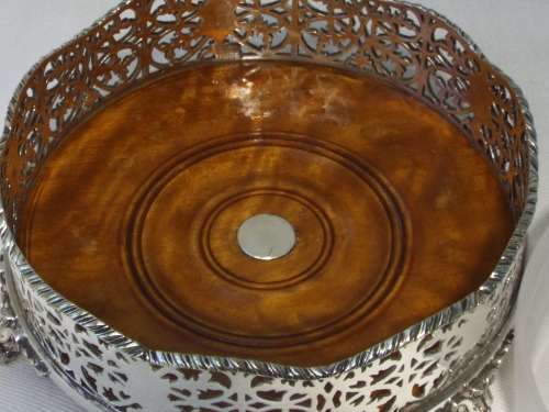 Antique Elkington Silver-Plated Cake Basket c1887. Ref.JW-16