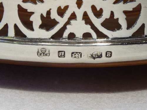 Antique Elkington Silver-Plated Cake Basket c1887. Ref.JW-16