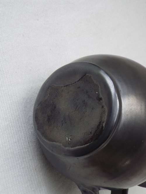 Black metallic lustre Prinknash Abbey  Pitcher Ref. J-29