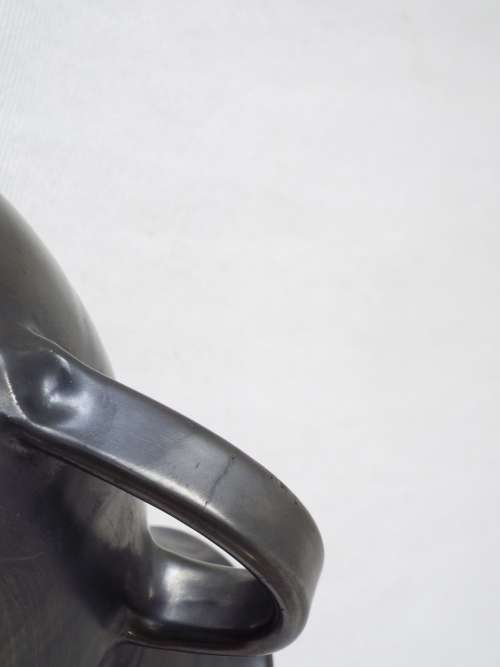 Black metallic lustre Prinknash Abbey  Pitcher Ref. J-29