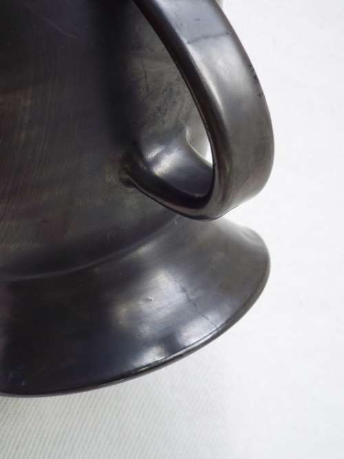 Black metallic lustre Prinknash Abbey  Pitcher Ref. J-29