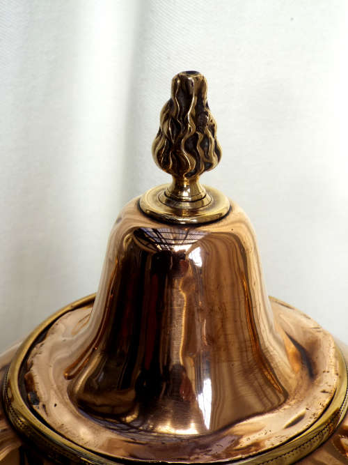 Description: Georgian Copper and Brass Samovar Circa 1835. Ref. MA/35