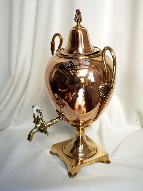 Description: Georgian Copper and Brass Samovar Circa 1835. Ref. MA/35