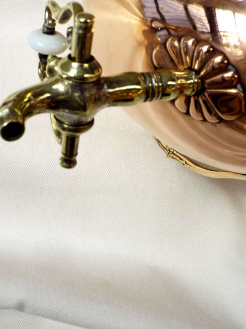 Description: Georgian Copper and Brass Samovar Circa 1835. Ref. MA/35