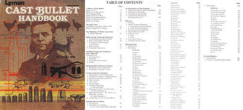 Lyman's Cast Bullet Handbook 3rd Edition