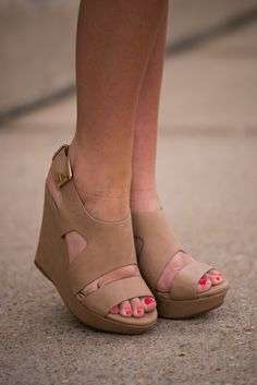 Wedge shoes at rage top