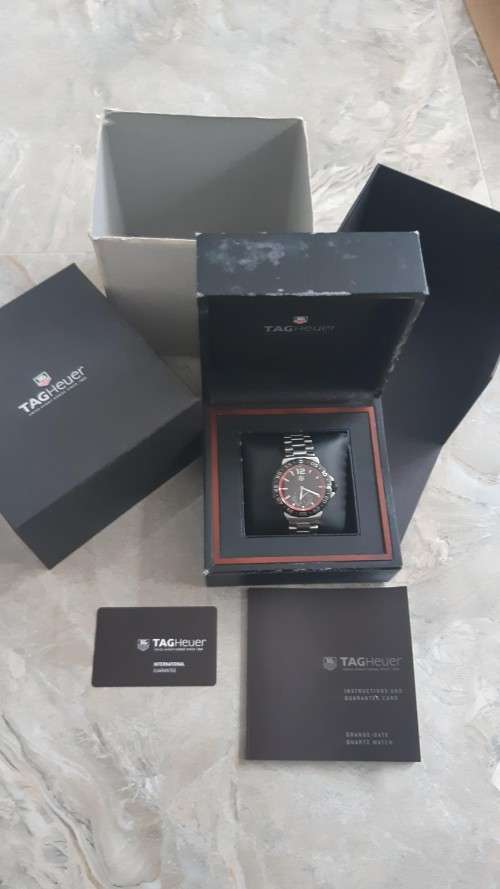 Tag Heuer Formula 1 Grande Date Swiss Watch WAU1114.BA0858 Full Box and Papers