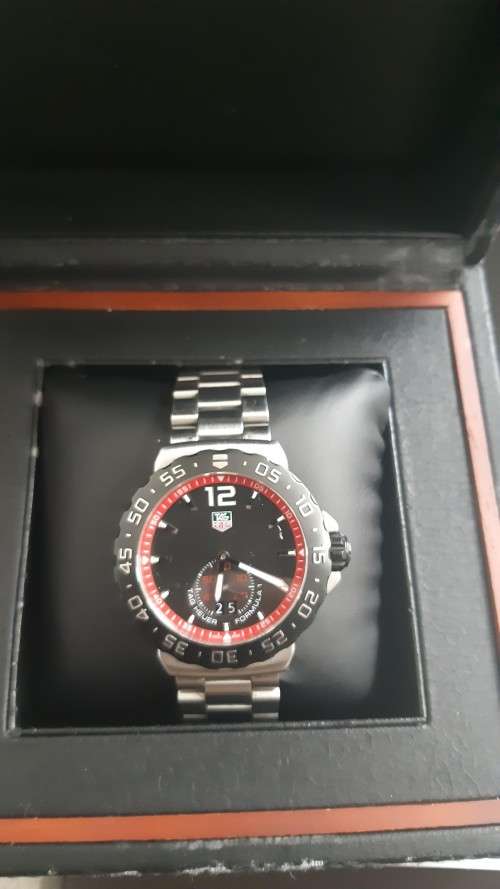 Tag Heuer Formula 1 Grande Date Swiss Watch WAU1114.BA0858 Full Box and Papers