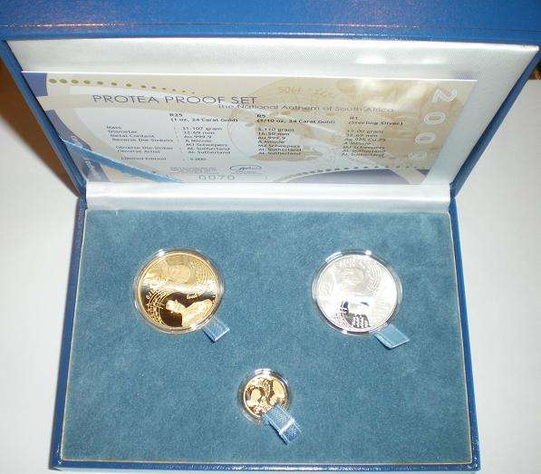 @@@ 2009 Proof 1oz. Gold + 1/10oz Gold + Silver Set !!!! R1 NO RESERVE !!!!