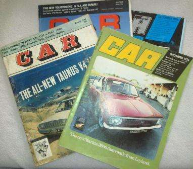 Pre 1980 CAR Magazines