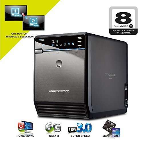 Mediasonic ProBox HF2-SU3S2 4 Bay 3.5 SATA HDD Enclosure