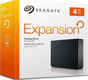 NEW Seagate Expansion Desktop 4TB USB 3.0 3.5 inch