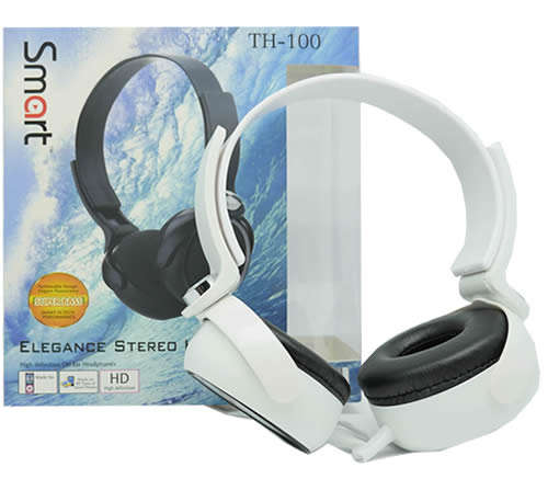 UniQue TH100 Smart Stereo Headset - White