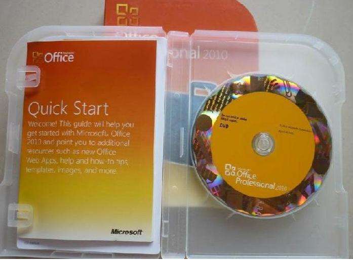 Office Professional 2010 - Full Retail English Version ( SEALED WITH GENUINE PRODUCT KEY)