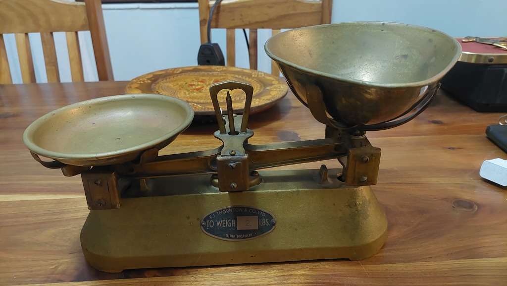 Brass scale