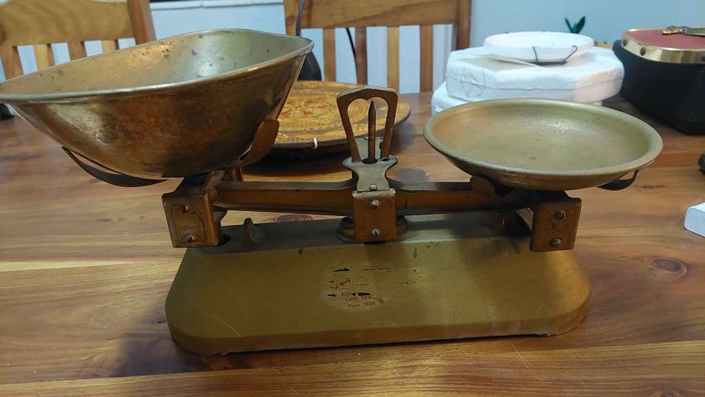 Brass scale