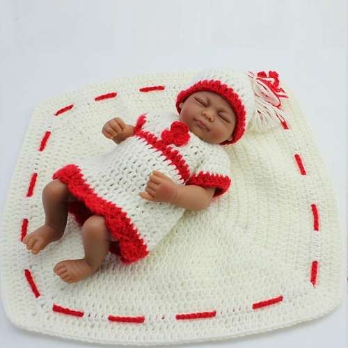 ***IN STOCK*** 28cm Full body Reborn Baby Doll Toys Sleeping Lifelike Baby Girl