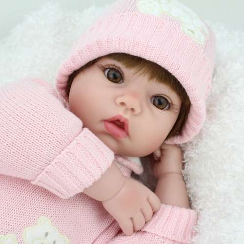 ***In Stock*** 50cm reborn doll with clothes and pacifier