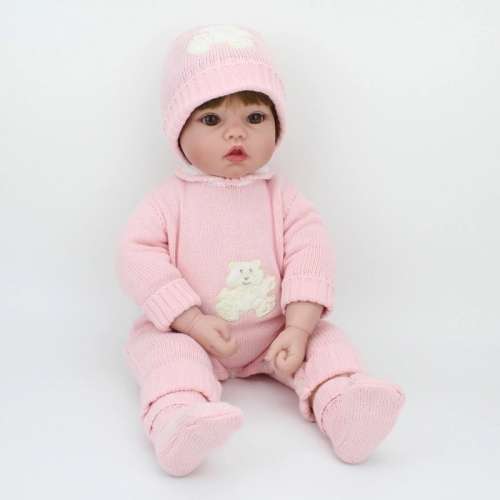 ***In Stock*** 50cm reborn doll with clothes and pacifier