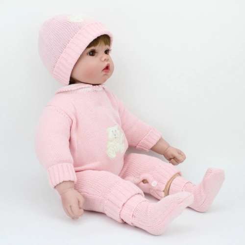 ***In Stock*** 50cm reborn doll with clothes and pacifier