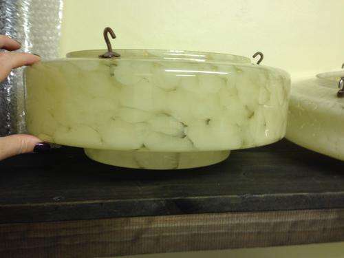 Art deco style ceiling pendant