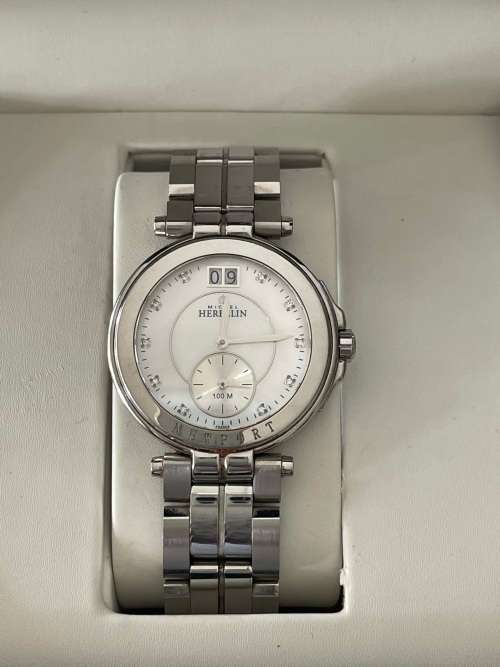 Michele herbelin newport ladies watch