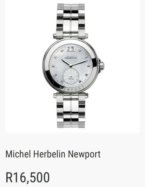 Michele Herbelin Ladies Newport Watch