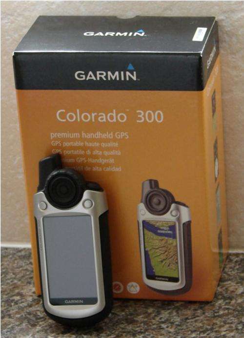 Garmin Colorado 300 with Garmap maps