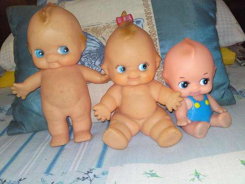 Set of 3 kewpie dolls