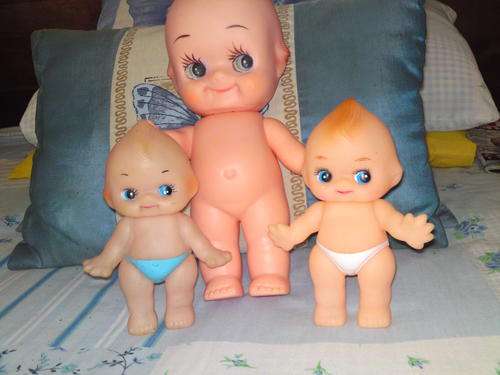 Set of 3 kewpie dolls