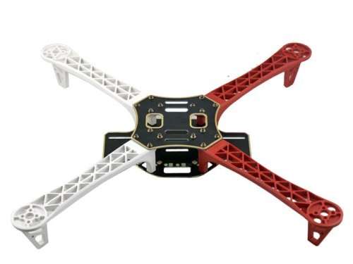 For DJI F450-V2 Central Frame Landing Arms Wheel Glass fiber Boards w/ Screws LN