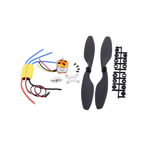 Brushless Motor With 30A Brushless ESC and 1 Pair 1045 Propeller