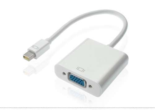 Mini Thunderbolt Mini DisplayPort Display Port Mini DP To VGA Cable Adapter 1080P