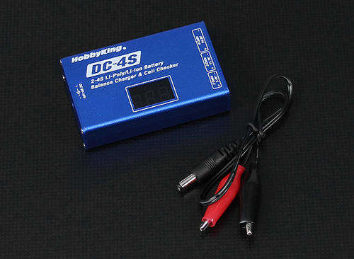 DC-4S Balance Charger & Cell Checker 30w 2s~4s
