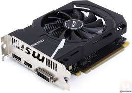 MSI GTX 1050 Ti AERO 4G OC EDITION