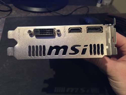 MSI GeForce GTX 1050 TI 4G OCV1