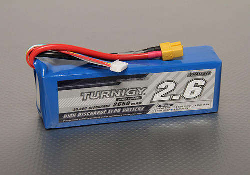 Li Po  2650mAh    22.2v      perfect for 500 Helicopters)